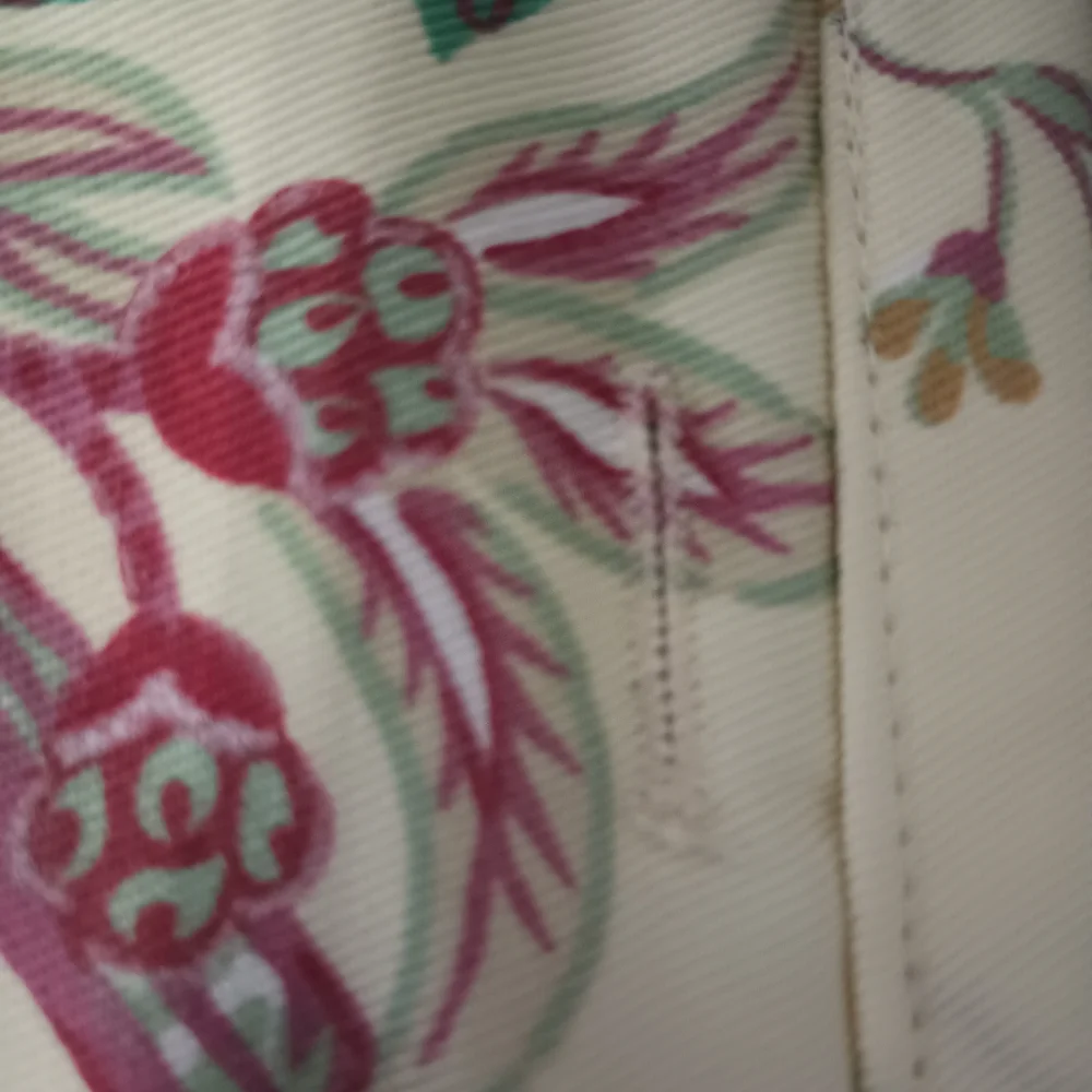 Hill Crest Floral Shower Curtain Cream Multicolor